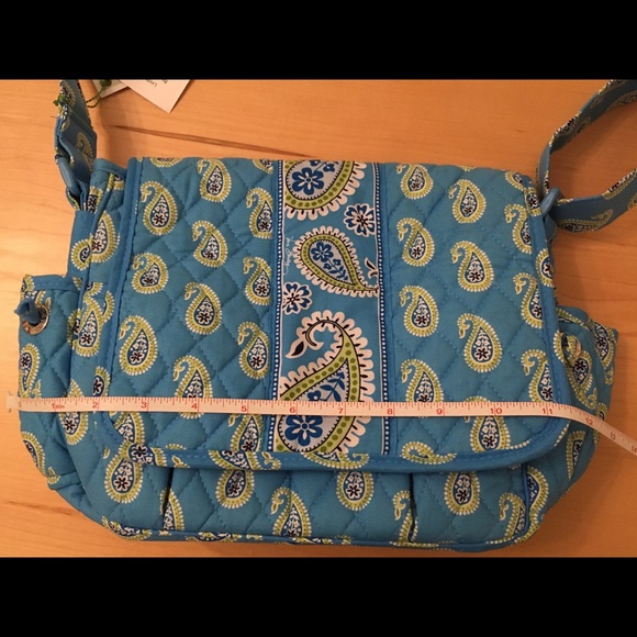 Vintage Vera Bermuda Blue Crossbody - Picture 4 of 6